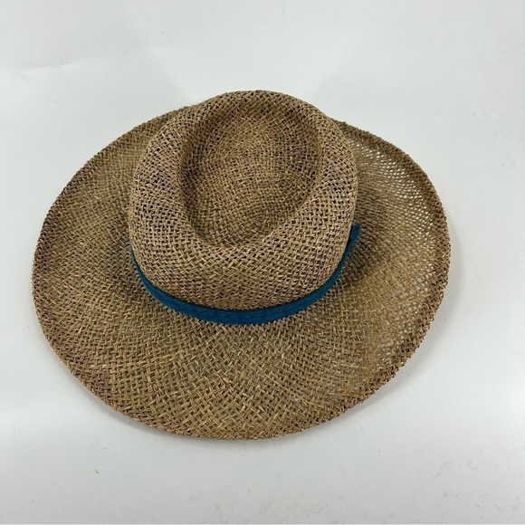 Moyen Straw/ twill Hat - Picture 1 of 6